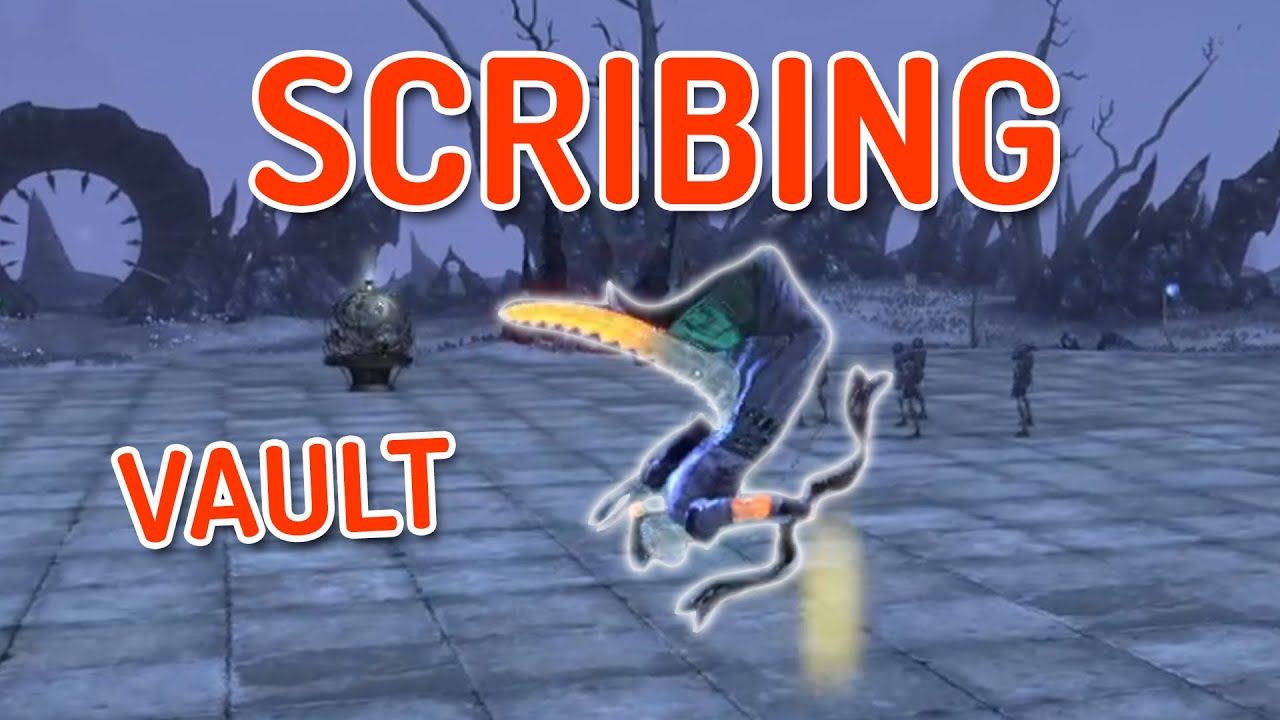 #ESO SCRIBING 🏹 New Vault skill is CRAZY! 🏹