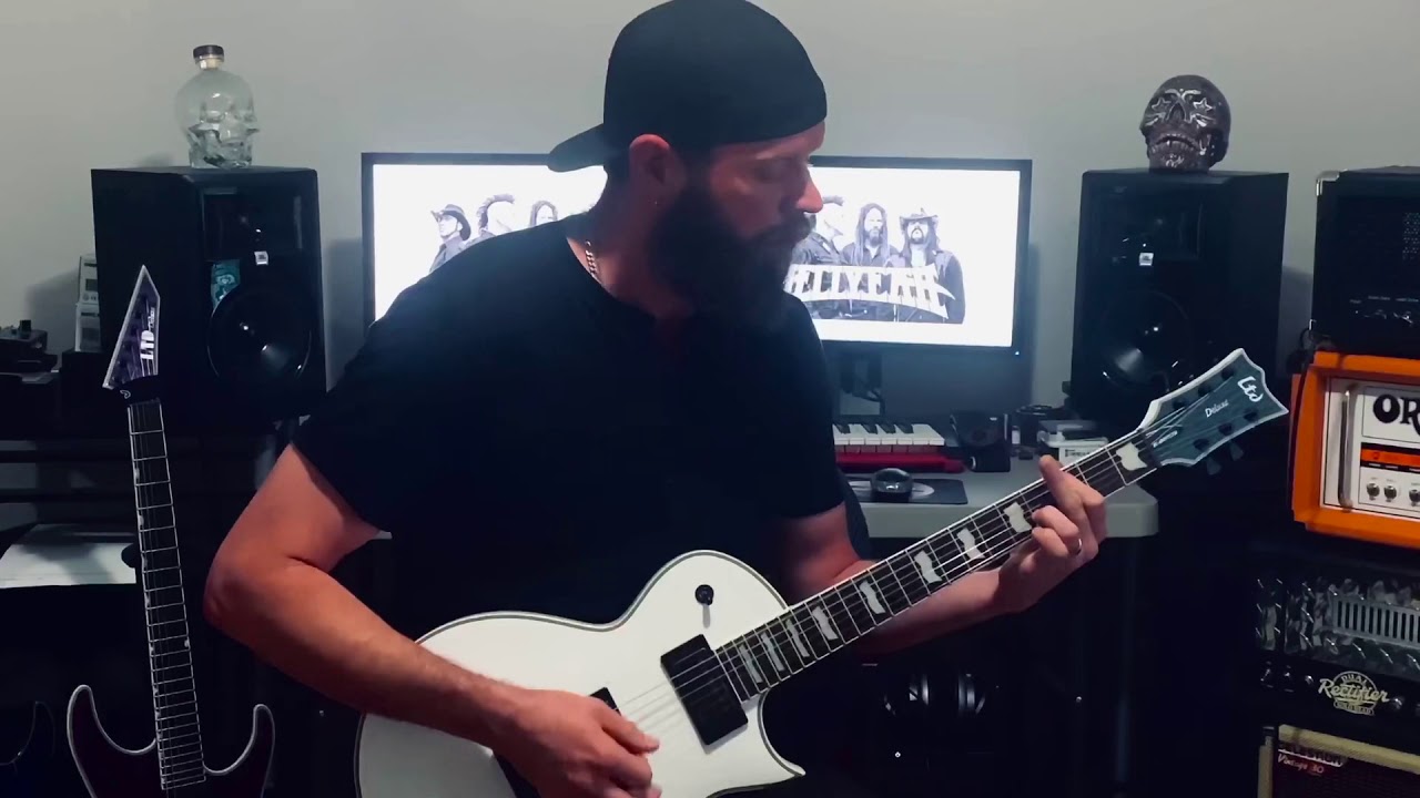 Hellyeah-Moth Guitar cover w/solo