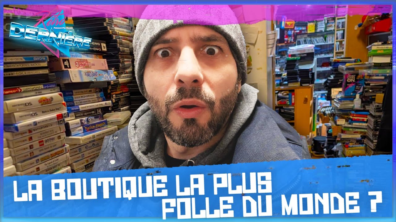 LA BOUTIQUE DE RETRO LA PLUS FOLLE DU MONDE ? Feat. Régis de Retrogame Shop