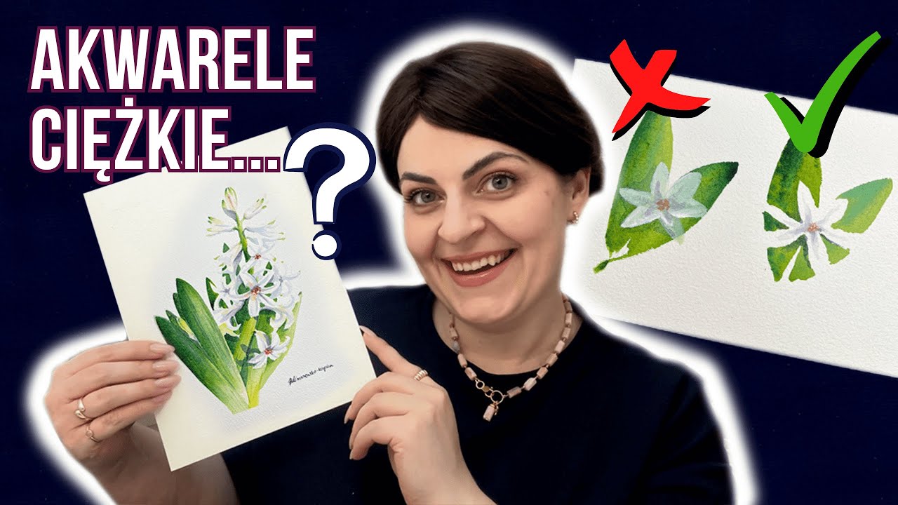 Dlaczego Twoje akwarele są ciężkie? Ten kolor jest winny...