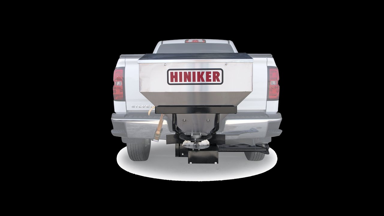 HINIKER 600 and 1000 Tailgate Salt Spreaders Hiniker1000