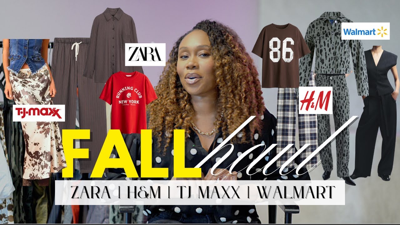 Fall Collective Haul 2025 | Walmart, Zara, H&M, TJ Maxx and more
