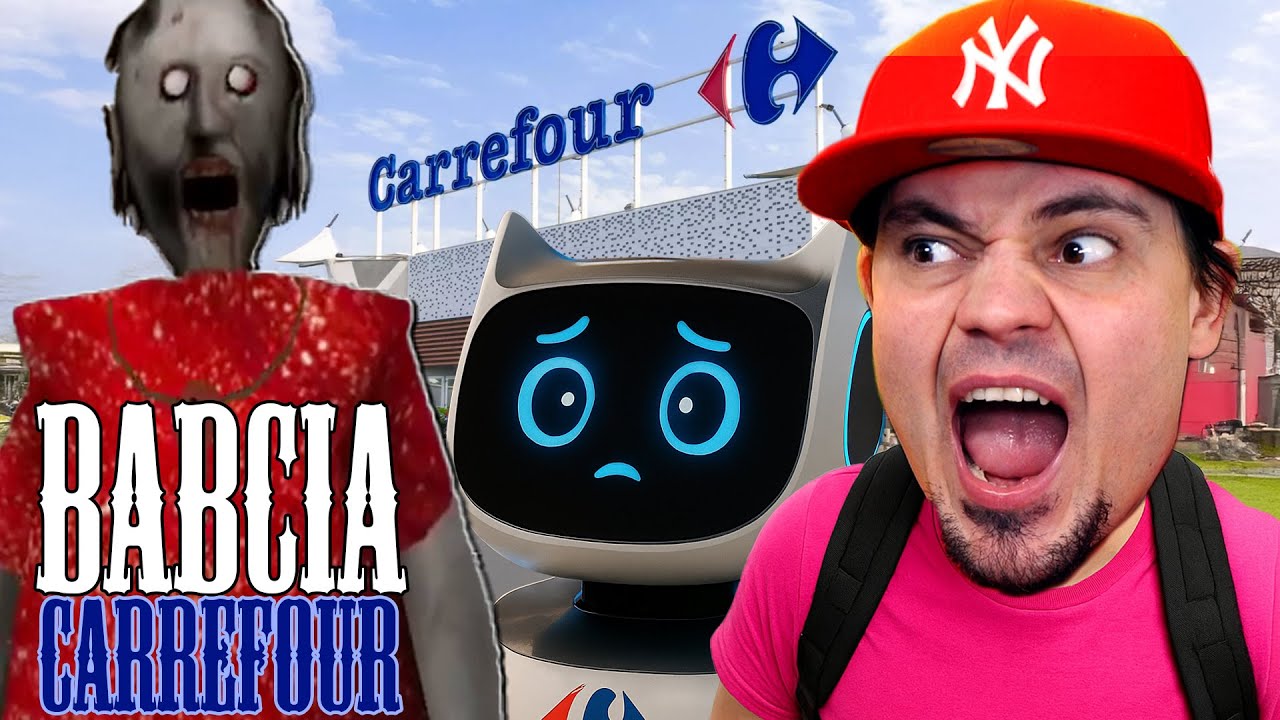 👵 UCIEKAM OD BABCI Z CARREFOURA!... ALBO I…  NIE?! | Granny Carrefour (Polski Mod)