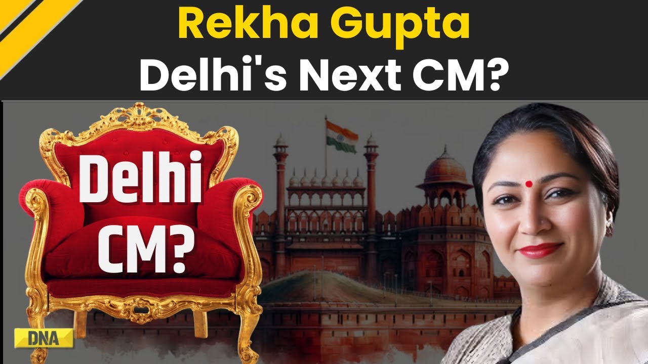 Delhi New CM Update: Rekha Gupta Among Top Contenders For CM Post | New Delhi CM | Delhi Election