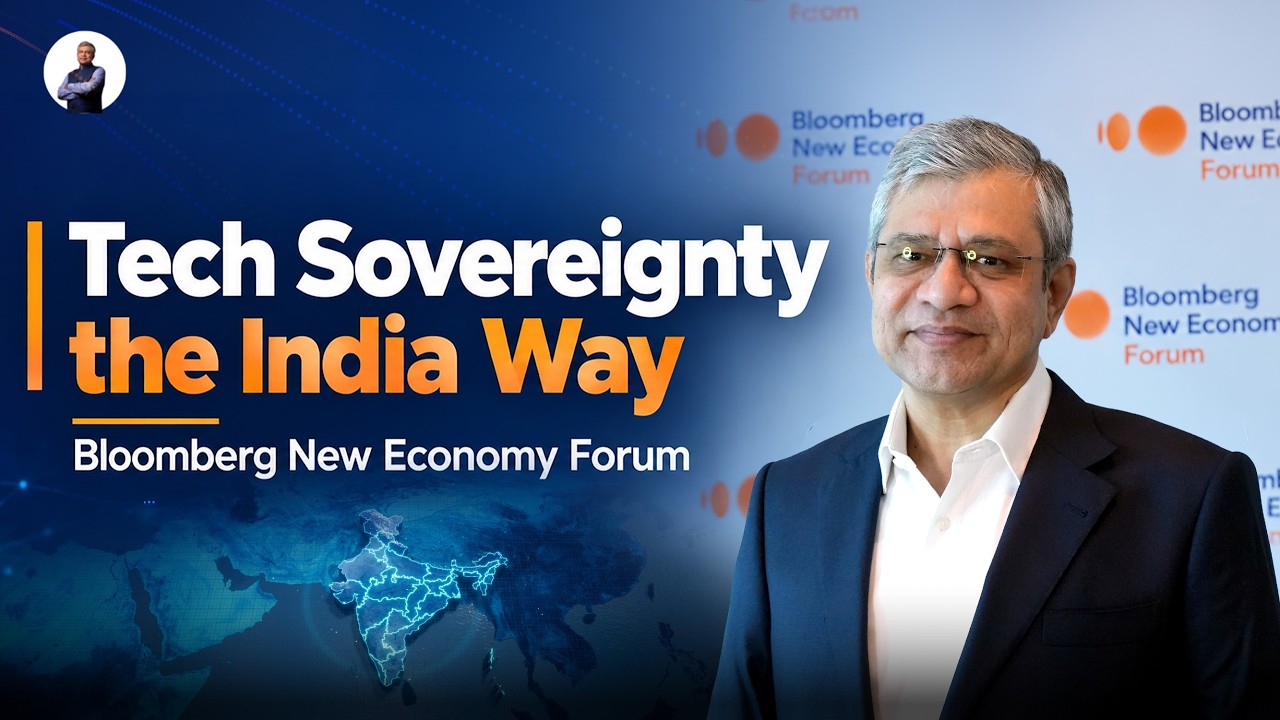 The India Model for Tech Sovereignty | Bloomberg New Economy Forum