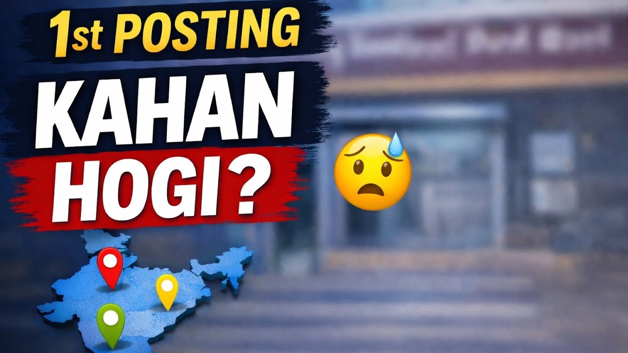 👉 1st Job Posting Kahan Hogi?🏦📍|Bank Posting Reality Explained 🔍