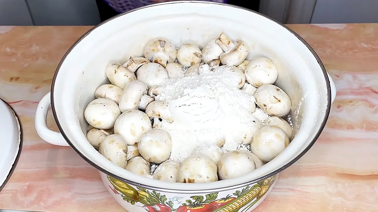 КАК БЫСТРО МЫТЬ ГРИБЫ 🍄