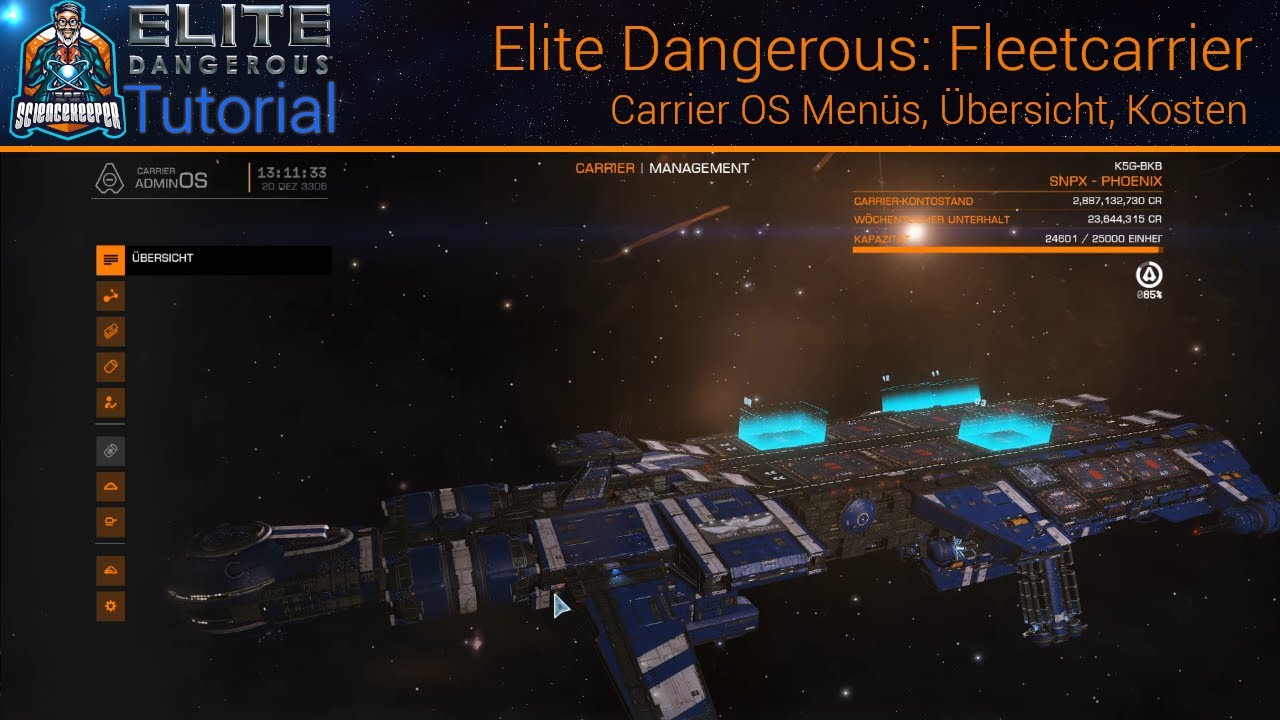 Elite Dangerous 12: Carrier OS - Das Fleet Carrier Tutorial