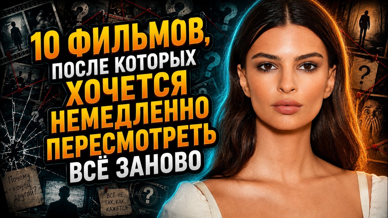10 ФИЛЬМОВ, ПОСЛЕ КОТОРЫХ ХОЧЕТСЯ НЕМЕДЛЕННО ПЕРЕСМОТРЕТЬ ВСЁ ЗАНОВО