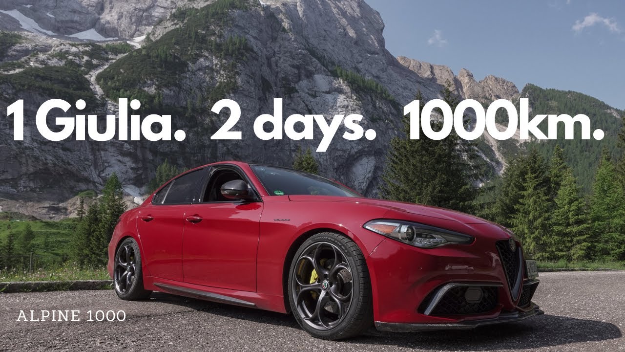 Alfa Romeo Giulia Поездка всей жизни!