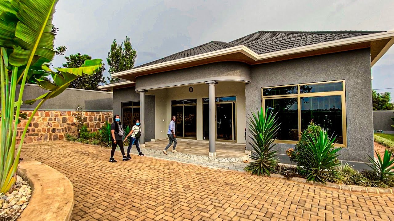 😍New Stylish 4 bedroom Home with grass for sale in Kigali, Rwanda | Unbelievable Price😮