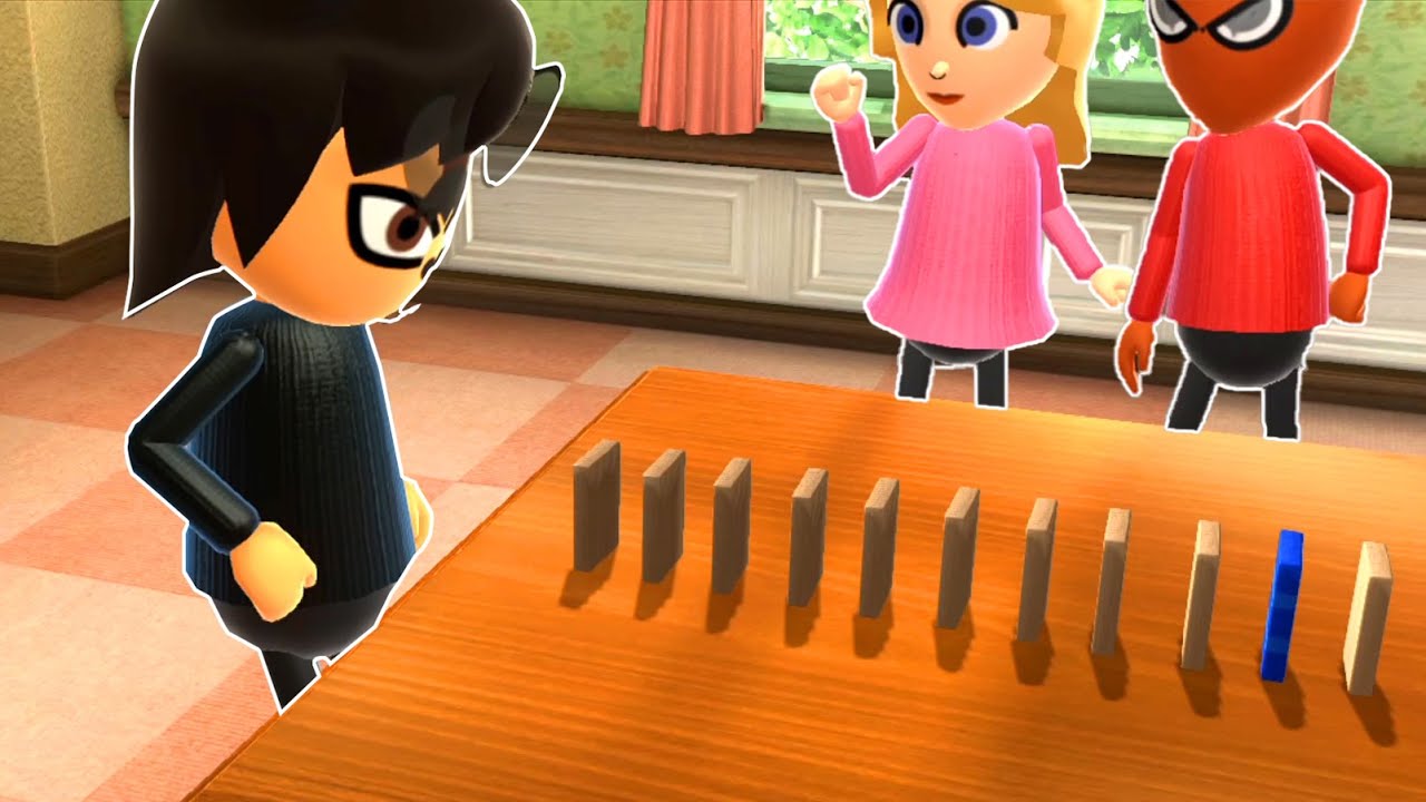Wii Party U Minigames - Dr Eggman Vs Clara Vs William Vs  Joost (Master Difficulty)