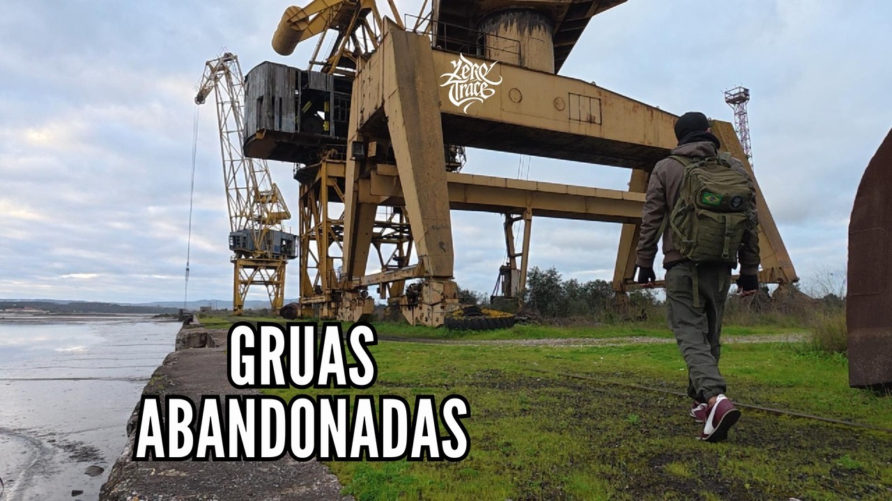 80 Metros de Altura: Não devia ter subido nestas Gruas Abandonadas