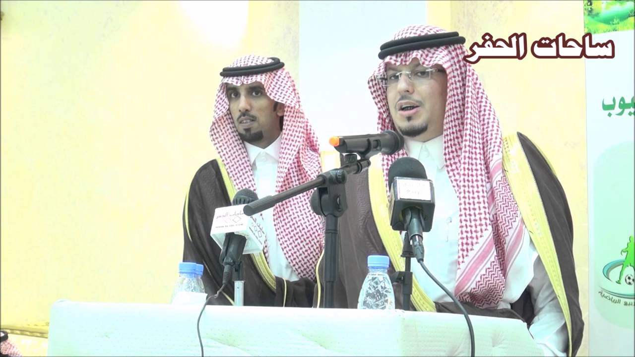 كلمة الشيخ تركي بن خزيم بن لحيان في حفل تكريم الشاعر خزام السهلي