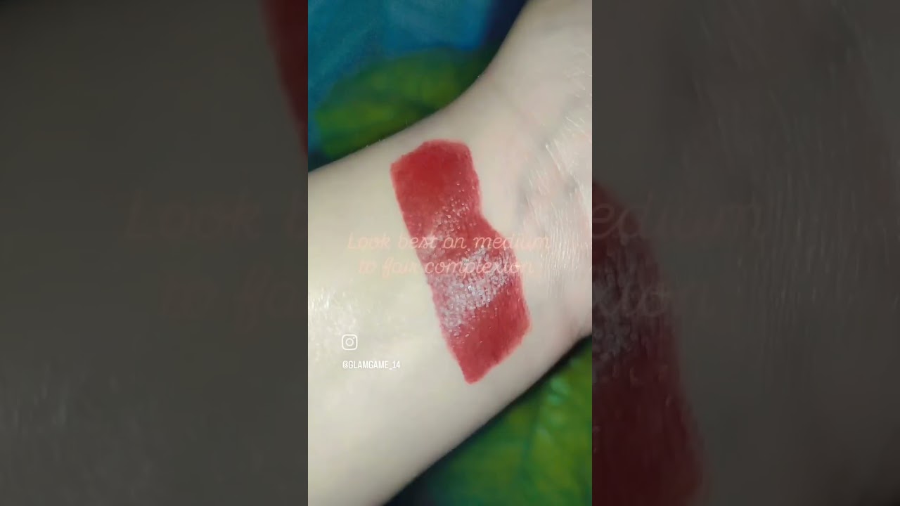 Mars plush velvet ultra matte lipstick