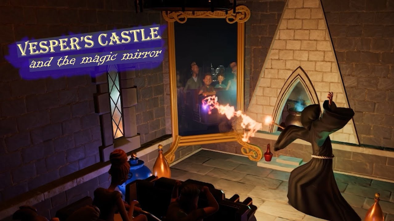 Vesper's Castle and the Magic Mirror - Planet Coaster 2