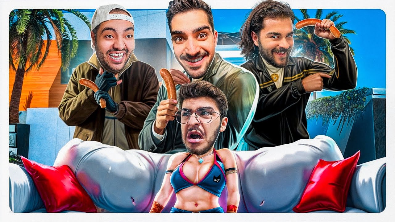 کیاسری رو سوسیس خور کردیم تو جی تی ای 😂
