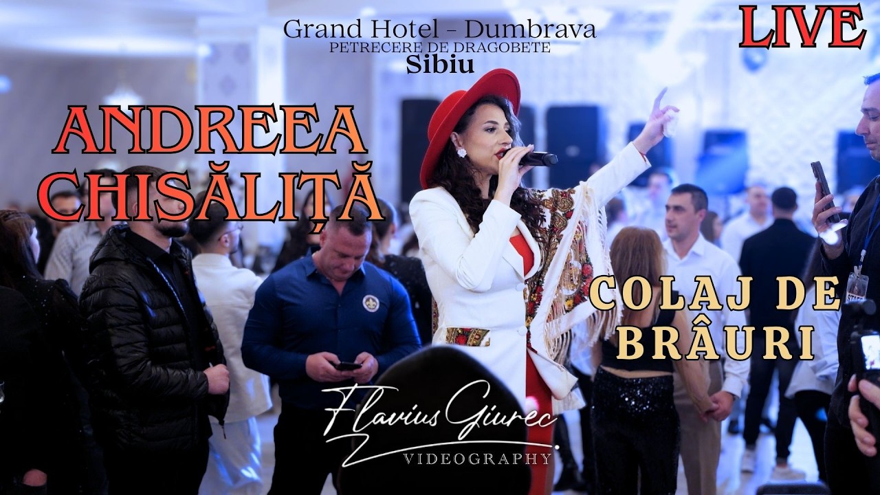 Andreea Chisăliță - Colaj de Brauri | Dragobete | Grand Hotel-Sibiu | LIVE 2026