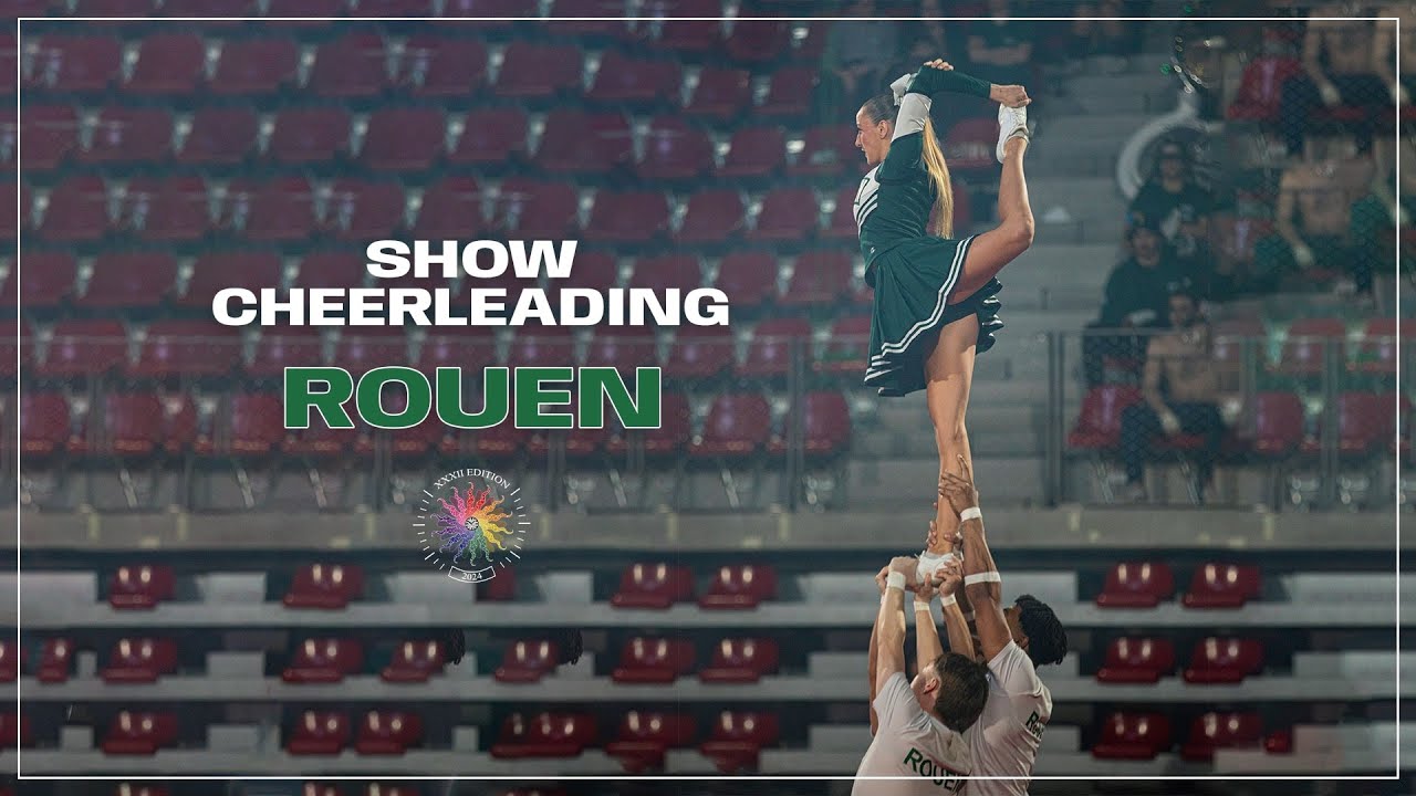 32ème édition du Challenge Ecricome, Rouen 2024 - Show Cheerleading de Rouen 💚
