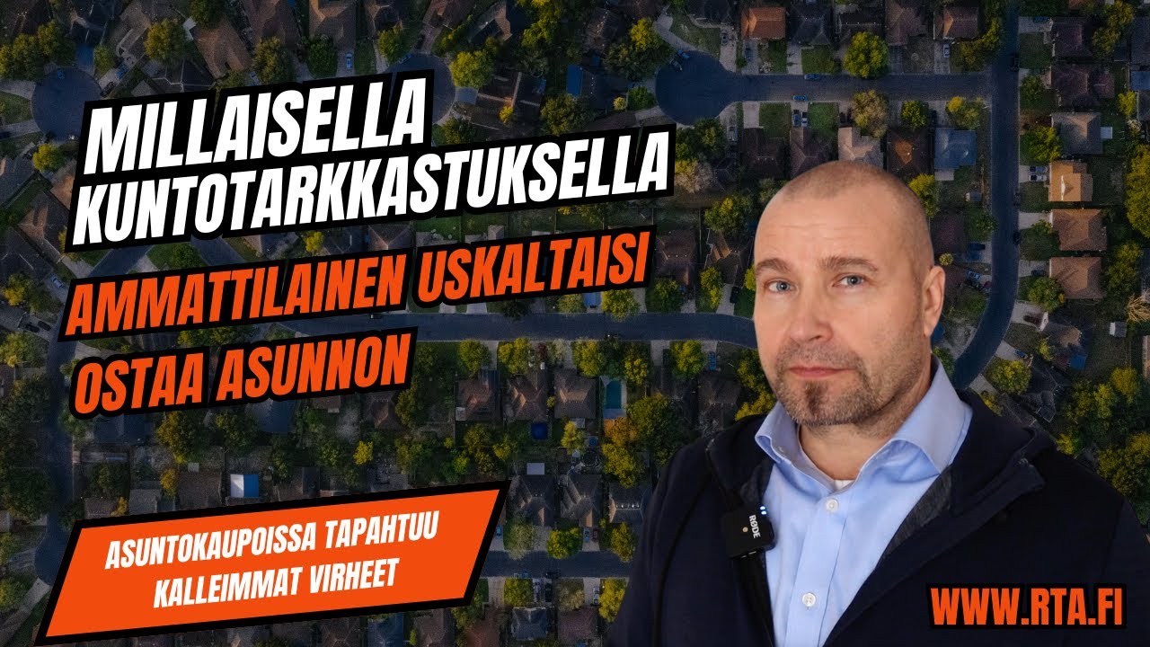 Millaisella kuntotarkastuksella ammattilainen uskaltaisi ostaa asunnon? Asunnon ostajan opas
