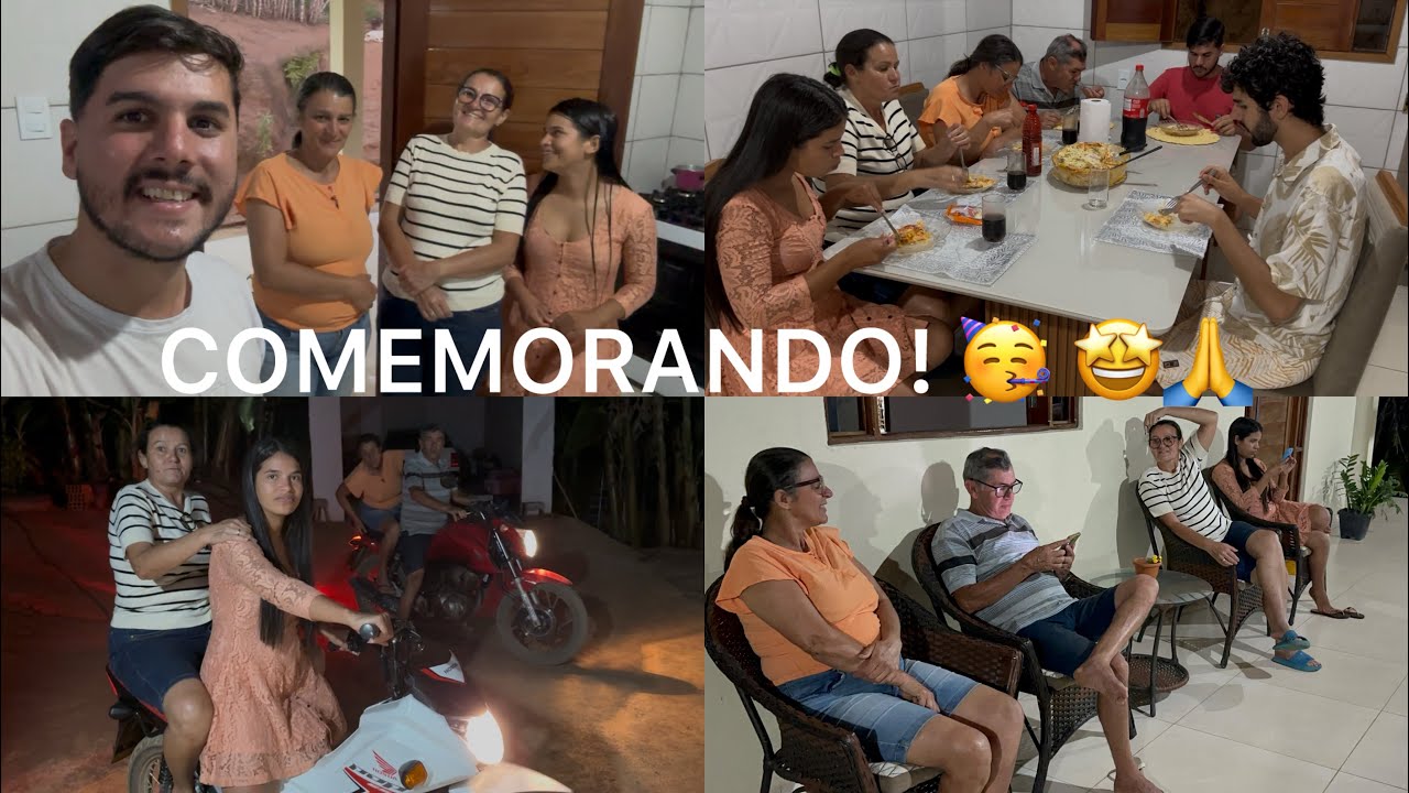 COMEMORANDO NOSSOS 4 ANOS JUNTOS | COM UM SUPER JANTAR EM FAMÍLIA !!! 🤩