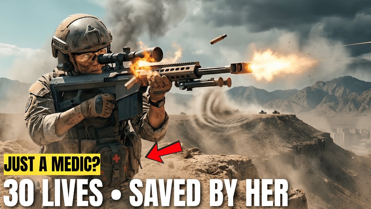 She’s the Medic SEALs Scoffed — Combat Medic Turned Sniper Saved 30 Lives With One M107.