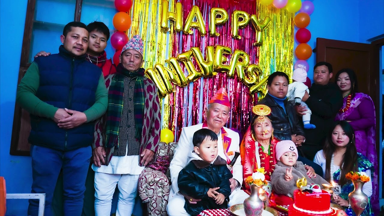 60th Anniversary of  Bhim Kumar Seling/ Ram Maya  a special celebration  from family and photo video