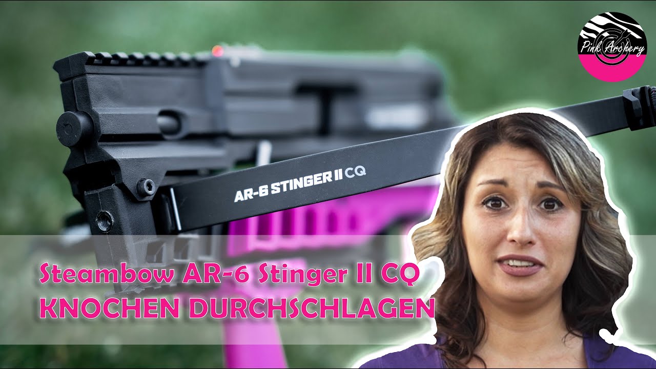 Knochen durchschlagen! Steambow AR-6 Stinger II Compact im Härtetest