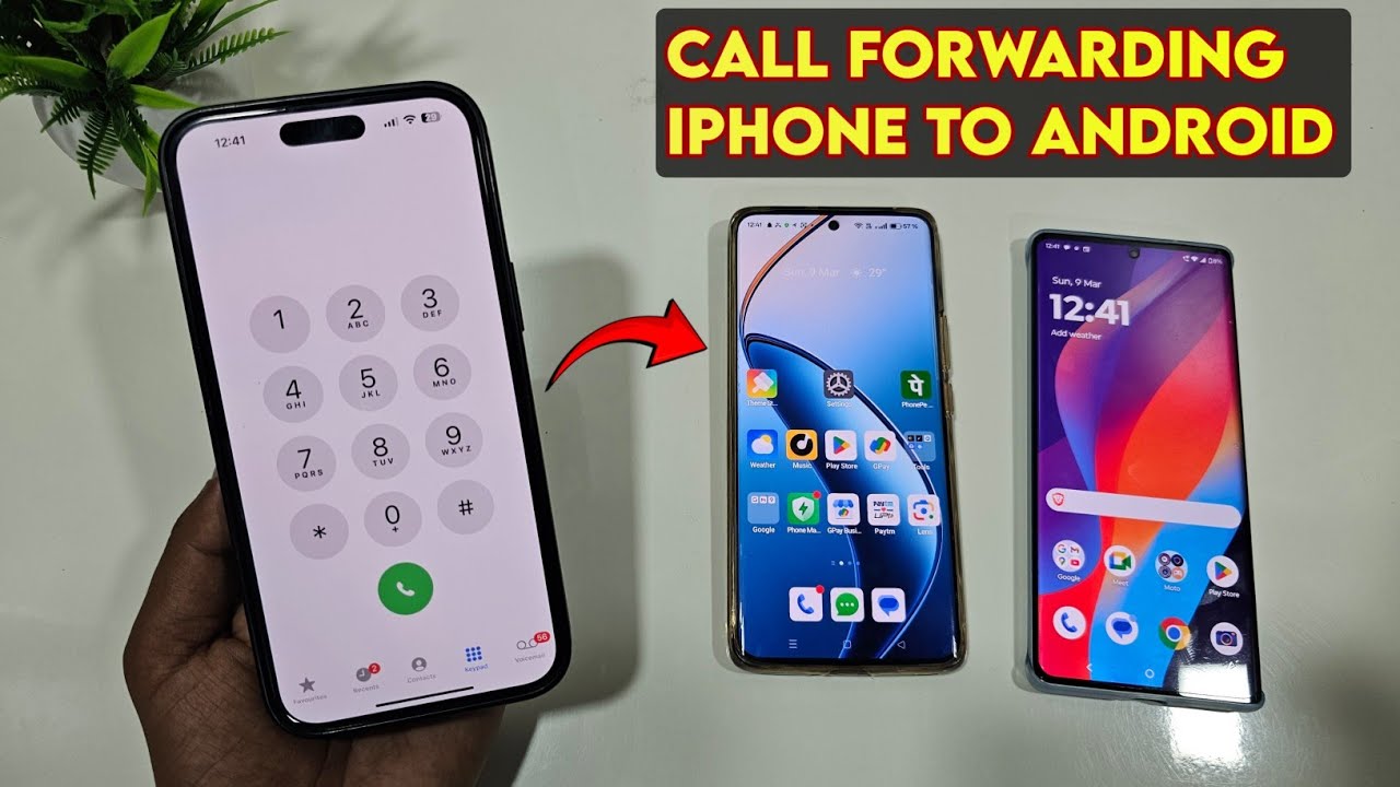 Как переадресовывать звонки с iPhone на Android | iphone me call forwarding kaise kare