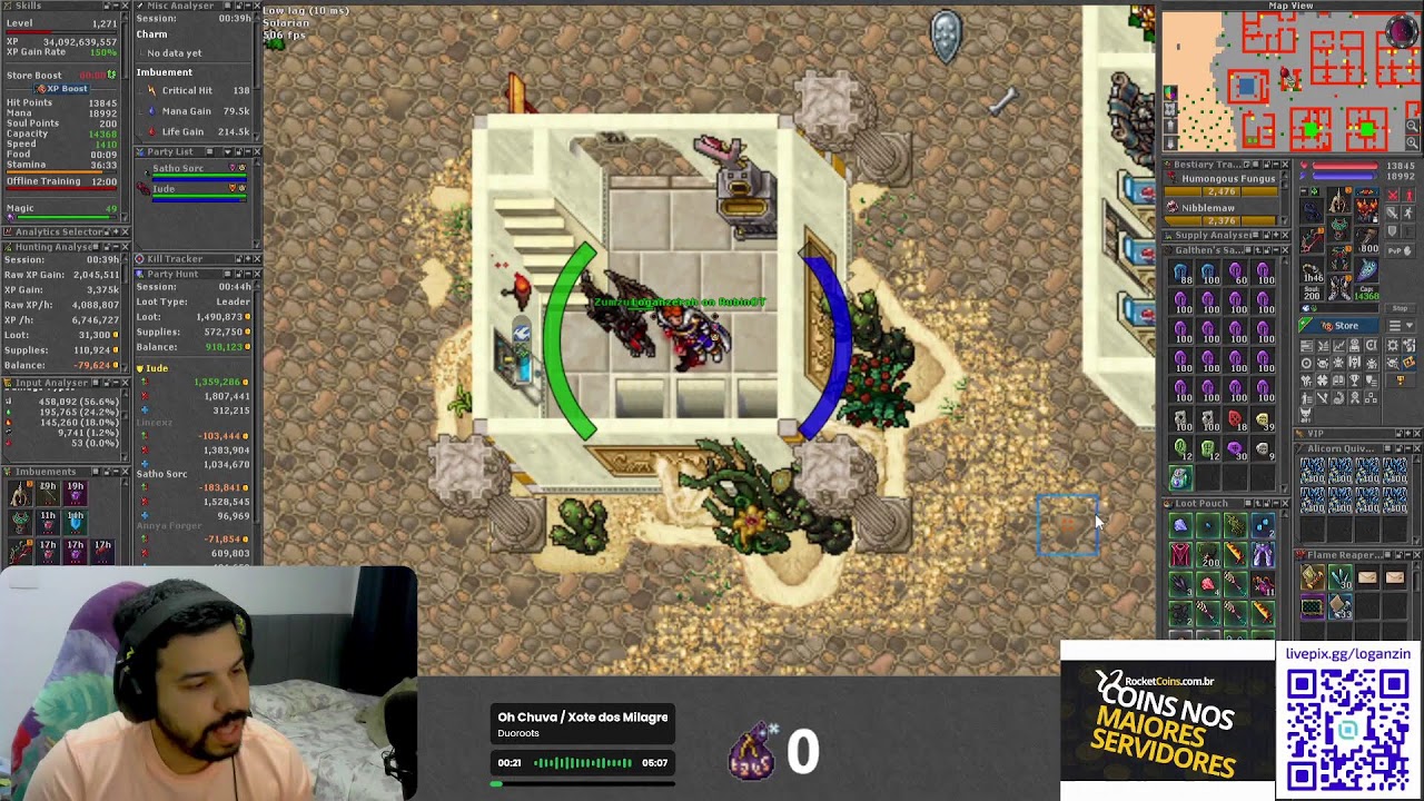 [RUBINOT] - RP 1260 - SUBATHON DIA 15 JUNTO COM NEW SERVER
