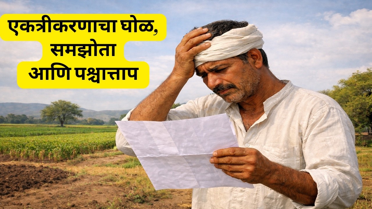 एकत्रीकरणाचा घोळ, समझोता आणि पश्चात्ताप – अ‍ॅड. तन्मय केतकर