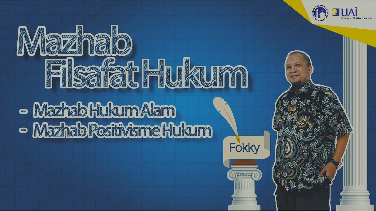 FILSAFAT HUKUM: Mazhab Hukum Alam Irasional Religius @fokkyfuad
