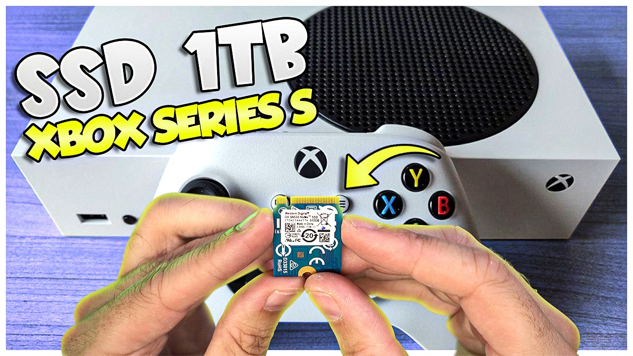 COLOQUEI um SSD de 1TB no XBOX SERIES S! Como trocar o SSD do Xbox