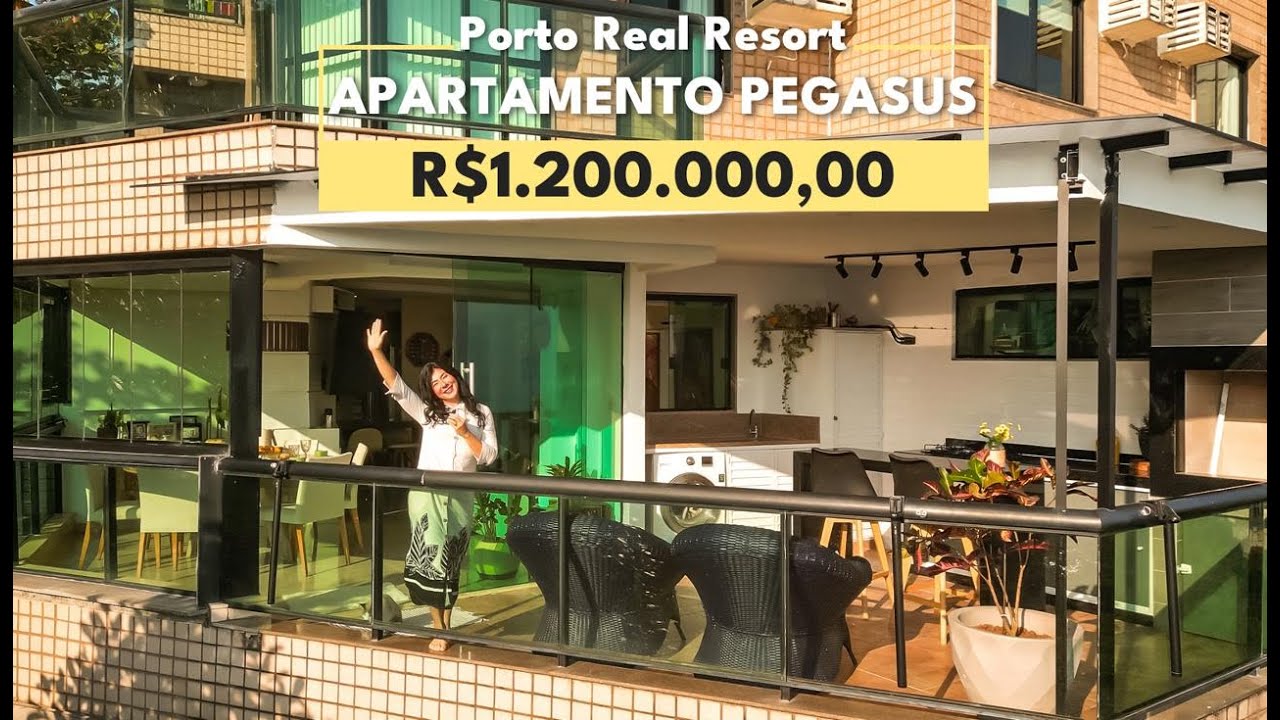 APTO REFORMADO COM 3 SUÍTES DE FRENTE PARA O CLUBE DO PORTO REAL RESORT - MANGARATIBA