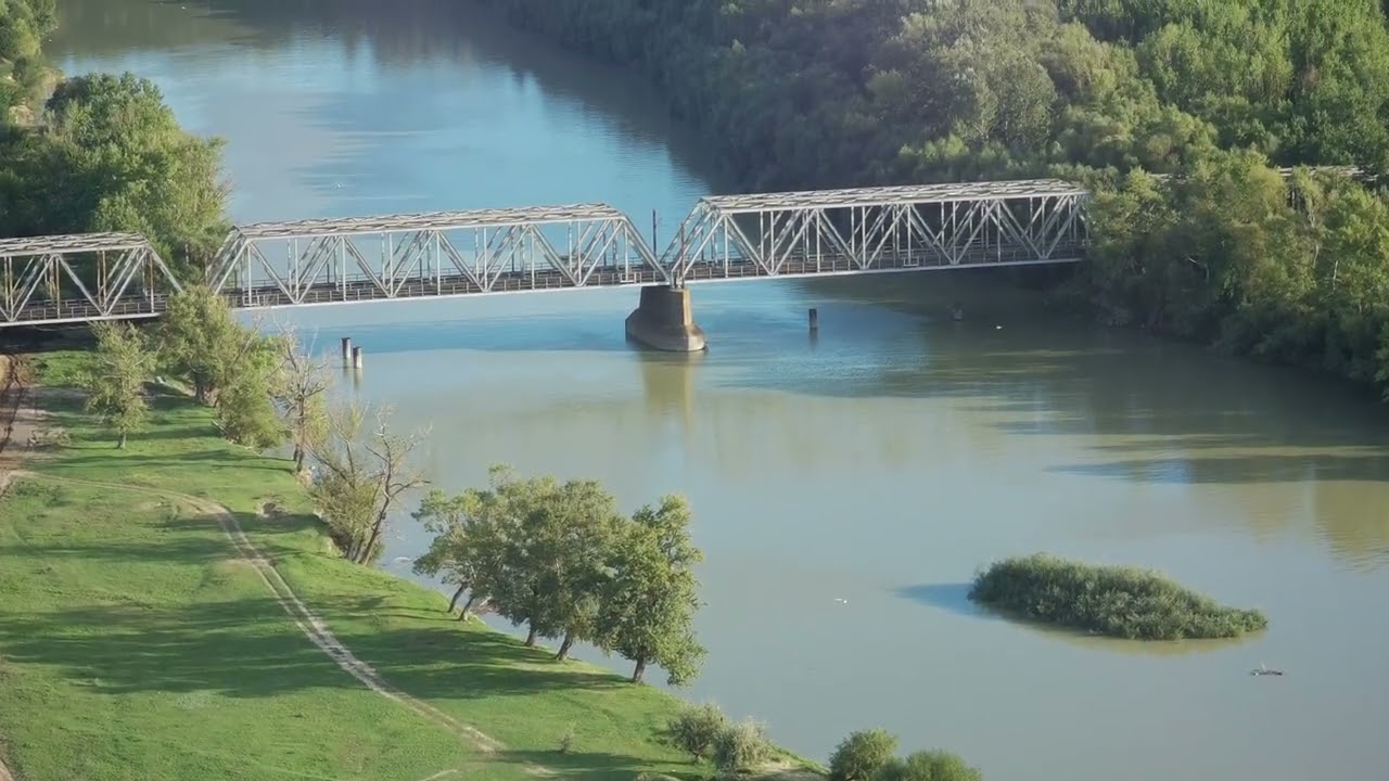 Drum express Brăila-Galaţi ,  SIRET  River bridge