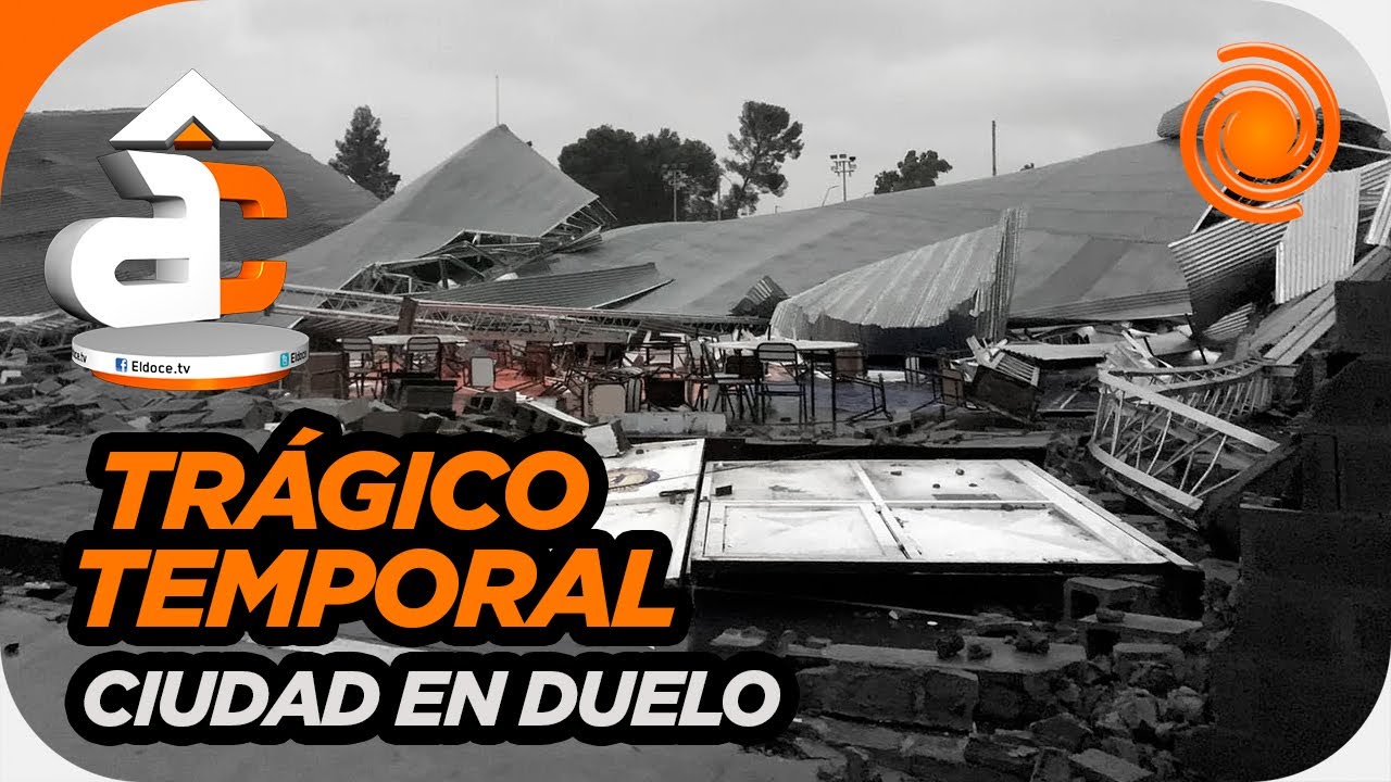 VIOLENTO TEMPORAL en Bahía Blanca:  dejó al menos 13 muertos, heridos y destrozos en toda la ciudad
