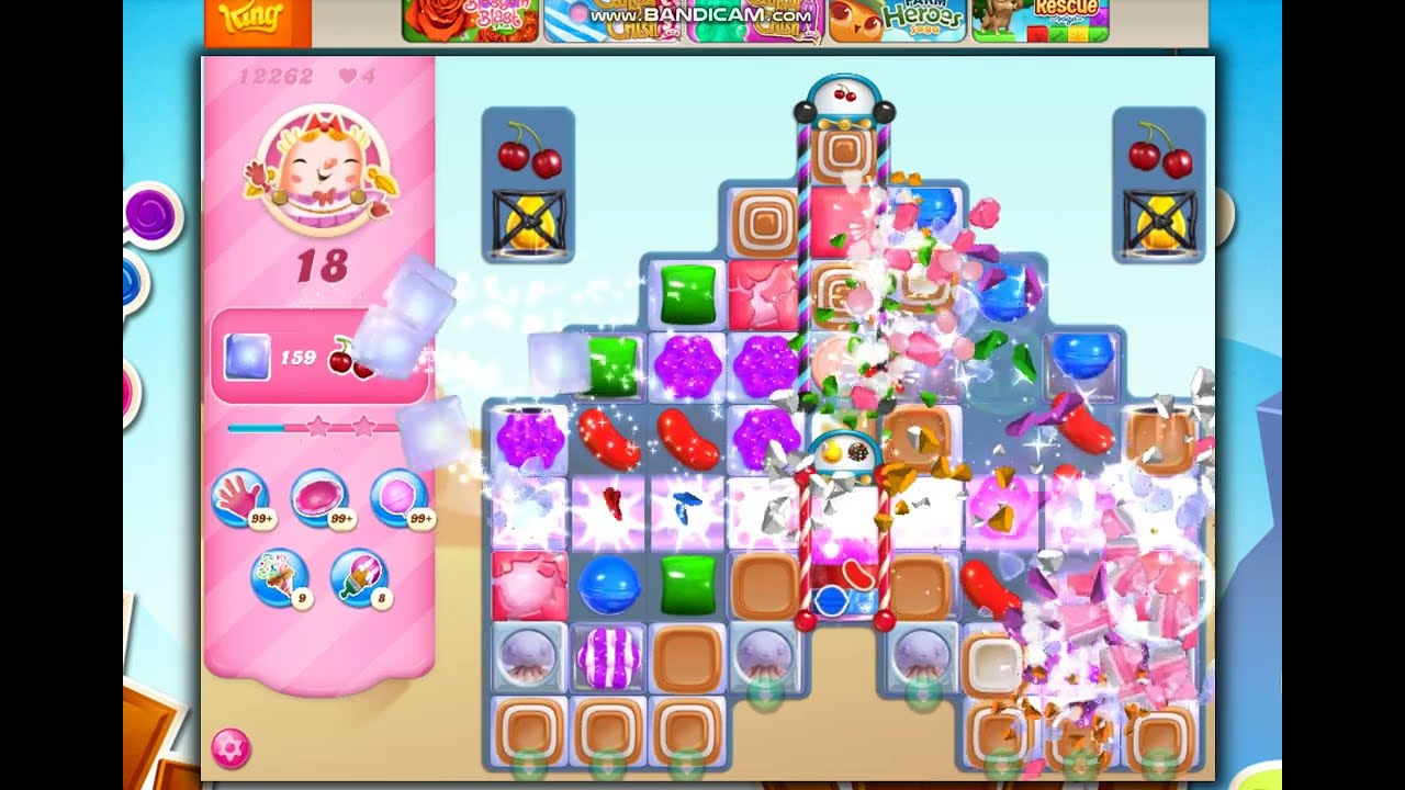 Candy Crush Saga Level 12262 - 24 Moves NO BOOSTERS