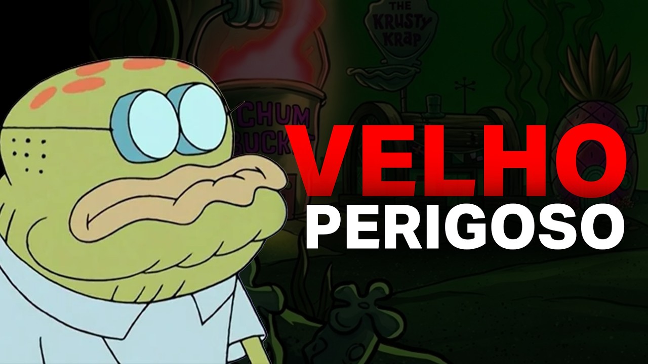 Esse FIGURANTE é o MAIOR VILÃO de BOB ESPONJA