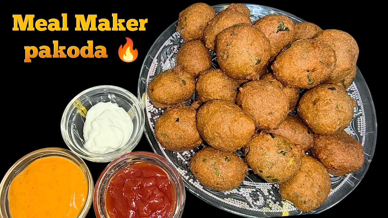 Crispy Meal Maker Pakoda 😋 | ఒక కప్పు మిల్ మేకర్ తో పకోడీ | Evening Snack.