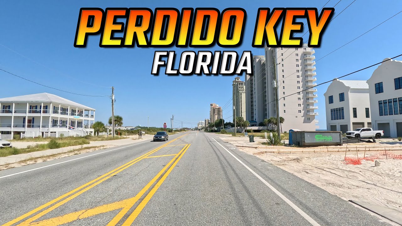 Perdido Key Florida Driving Through