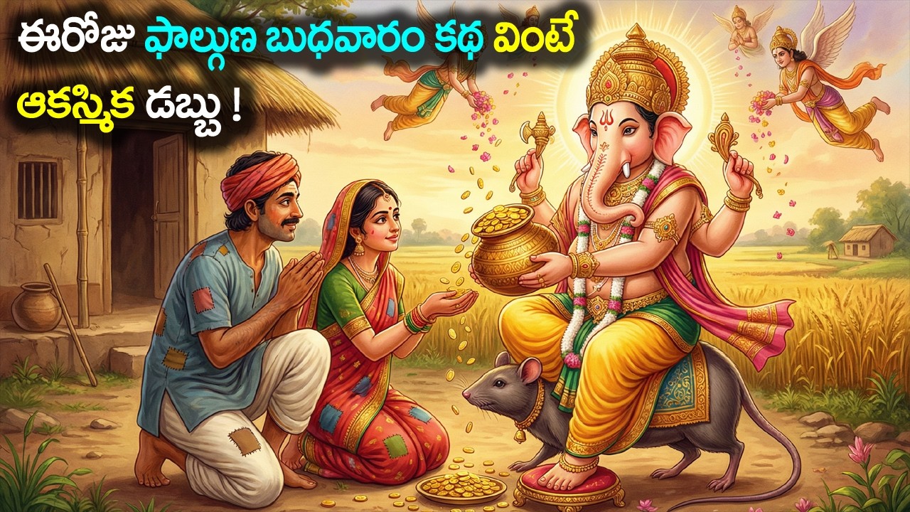 ఈరోజు ఫాల్గుణ బుధవారం కథ వింటే ఆకస్మిక డబ్బు || Phalguna Bhudhavaram Katha