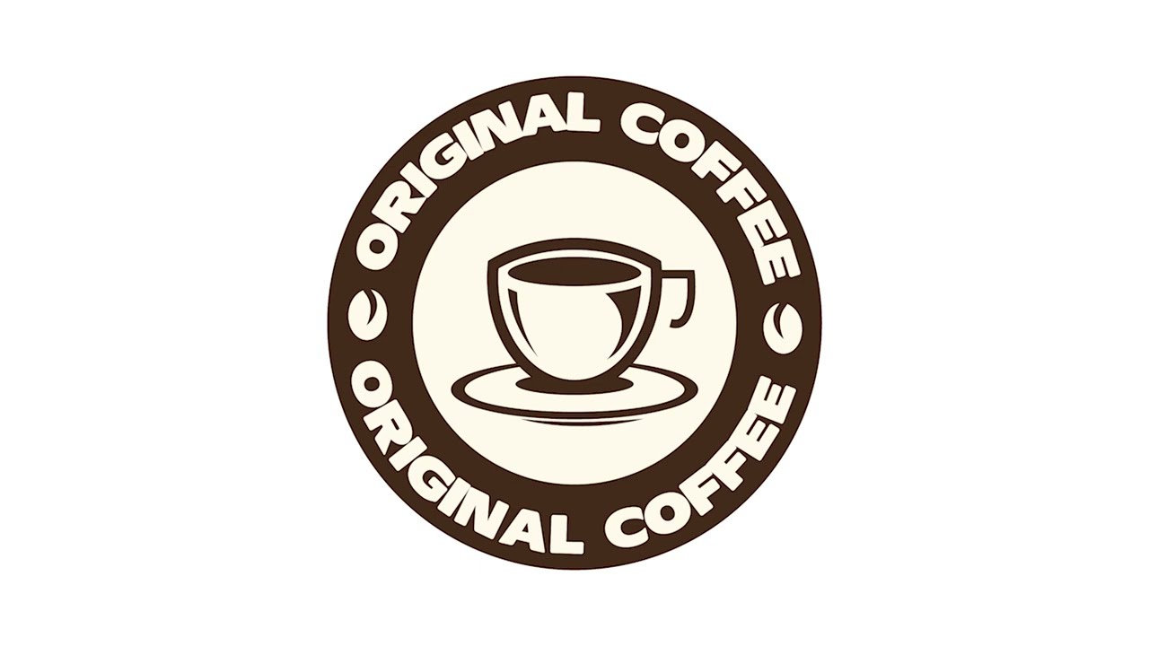 Professional Coffee Logo Design in Illustrator - Adobe Illustrator Tutorial - How to design a logo