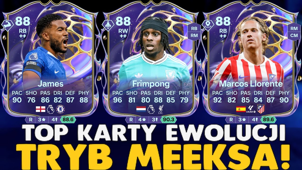 NAJLEPSZE KARTY DO EWOLUCJI ⚓TRYB MEEKSA⚓ W FC 26!