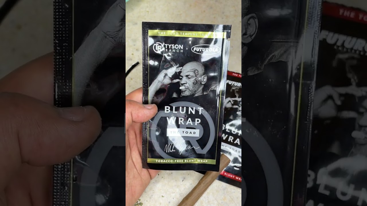 MIKE TYSON WRAP package review 7/10  #shorts #420 #review #zaza #viral #viralshorts #miketyson
