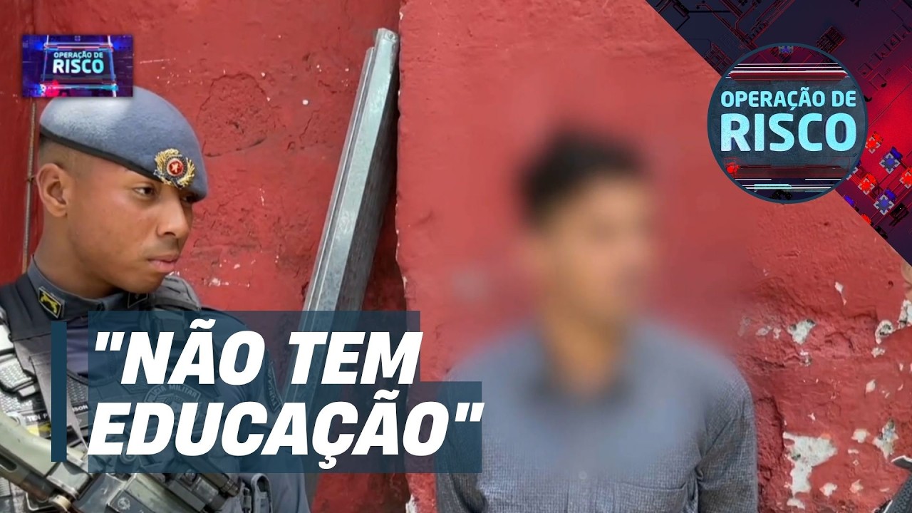 FUGA FRUSTADA! Suspeito de roubar celulares tenta fugir, mas é detido pela policia!