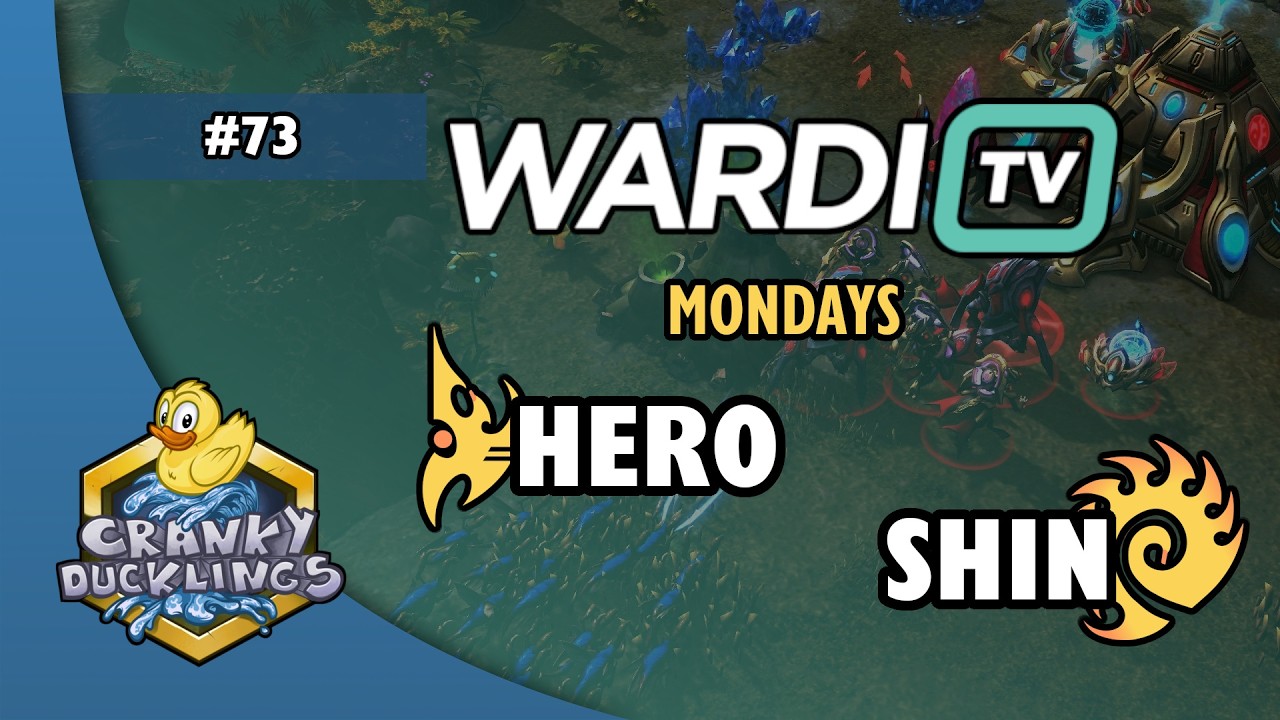 herO vs SHIN - PvZ | WardiTV Mondays #73 | Weekly StarCraft 2 Tournament