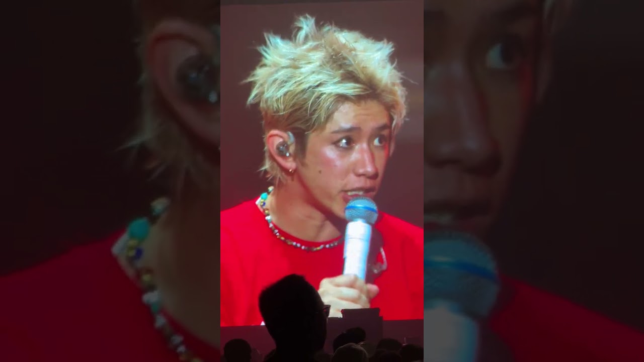 Taka sharing his thoughts in English 😍