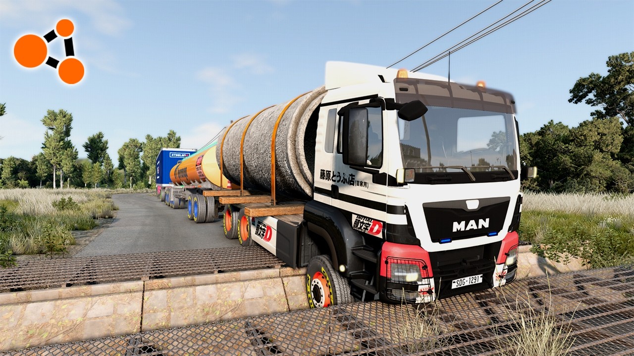 Trucks VS Road Challenge #50 🚚 BeamNG.drive | Beamng Crashes TV