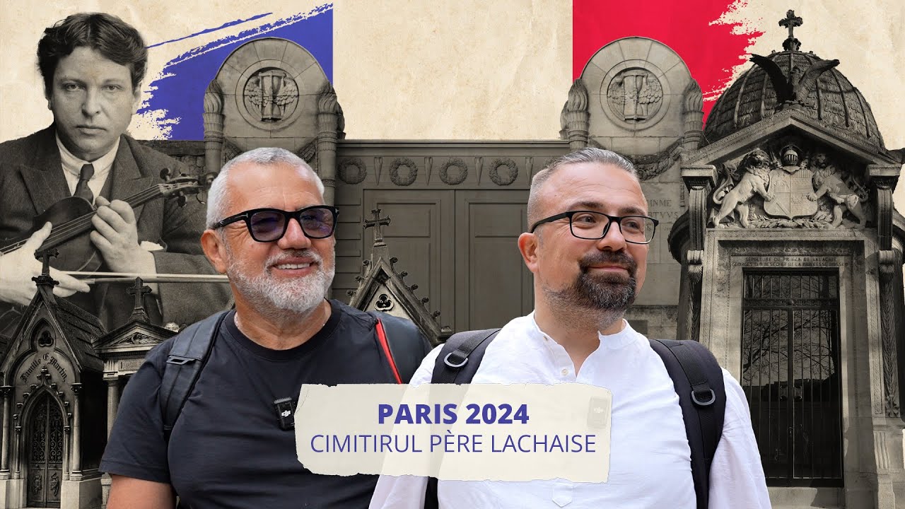 Cu Damian Anfile prin cimitirul Pere Lachaise!