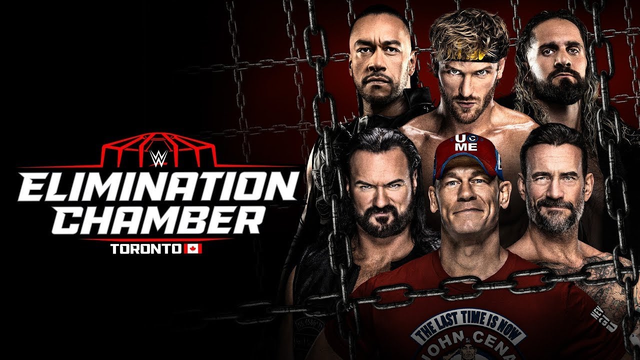 Who will win the men's Elimination Chamber? × WWE 2K25 Sim